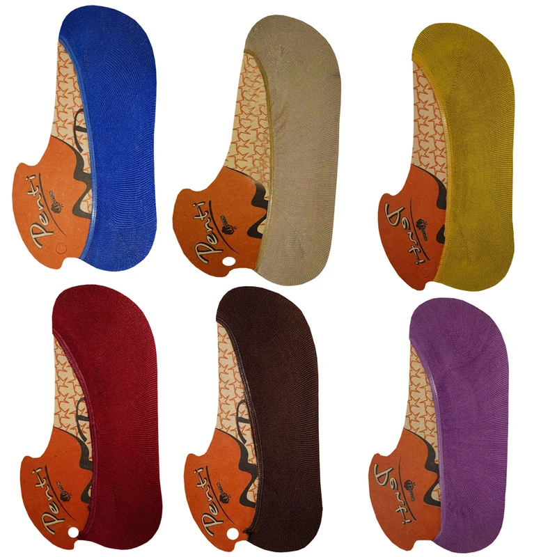 جوراب زنانه مدل Oid-SoW0236 مجموعه 6 عددی