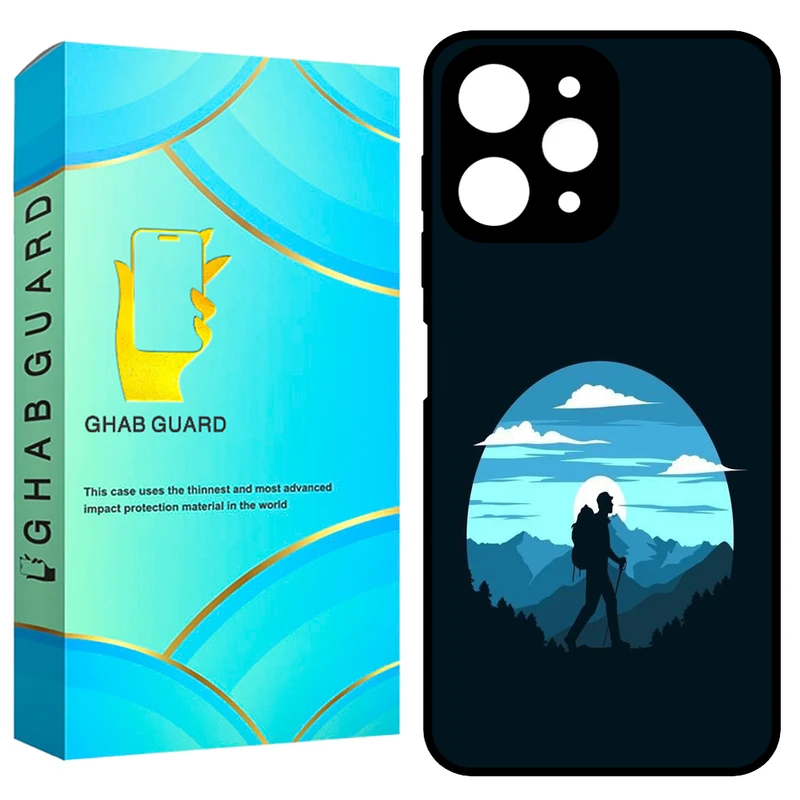 کاور قاب گارد طرح کوهنورد مدل GCHPR12 مناسب برای گوشی موبایل شیائومی Redmi 12 4G / Redmi 12 5G / Poco M6 Pro 5G