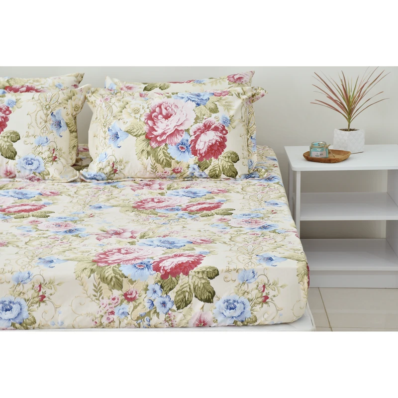 سرویس ملحفه بومرنگ مدل Goldan-90 یکنفره 2 تکه