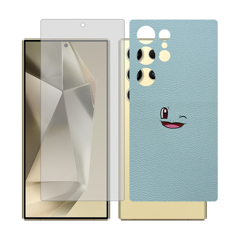 محافظ صفحه نمایش مات گلس مدل Together مناسب برای گوشی موبایل سامسونگ Galaxy S24 Ultra به همراه برچسب پوششی