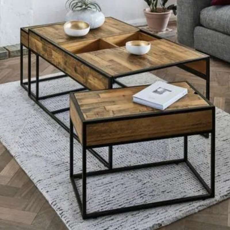 میز پذیرایی مدل W4 بسته 3 عددی