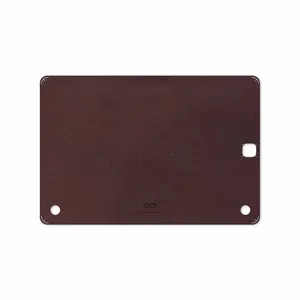 MAHOOT Matte-Dark-Brown-Leather Cover Sticker for Samsung Galaxy Tab A 9.7 2015 T550