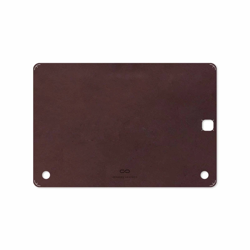 برچسب پوششی ماهوت مدل Matte-Dark-Brown-Leather مناسب برای تبلت سامسونگ Galaxy Tab A 9.7 2015 T550