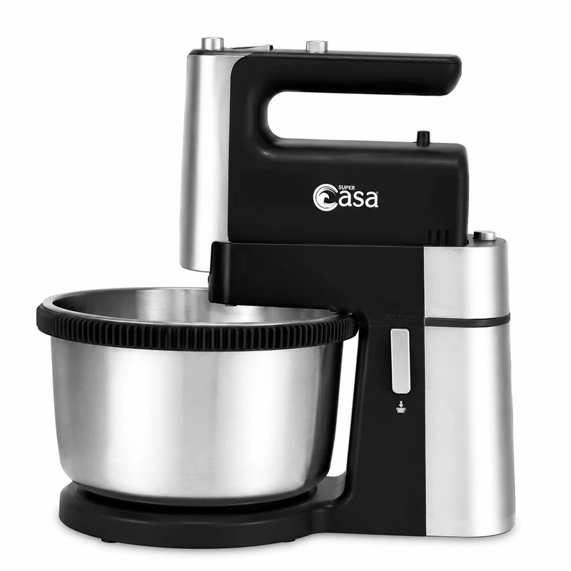 همزن کاسه‌دار 3.5 لیتری سوپر کاسا مدل CA-260