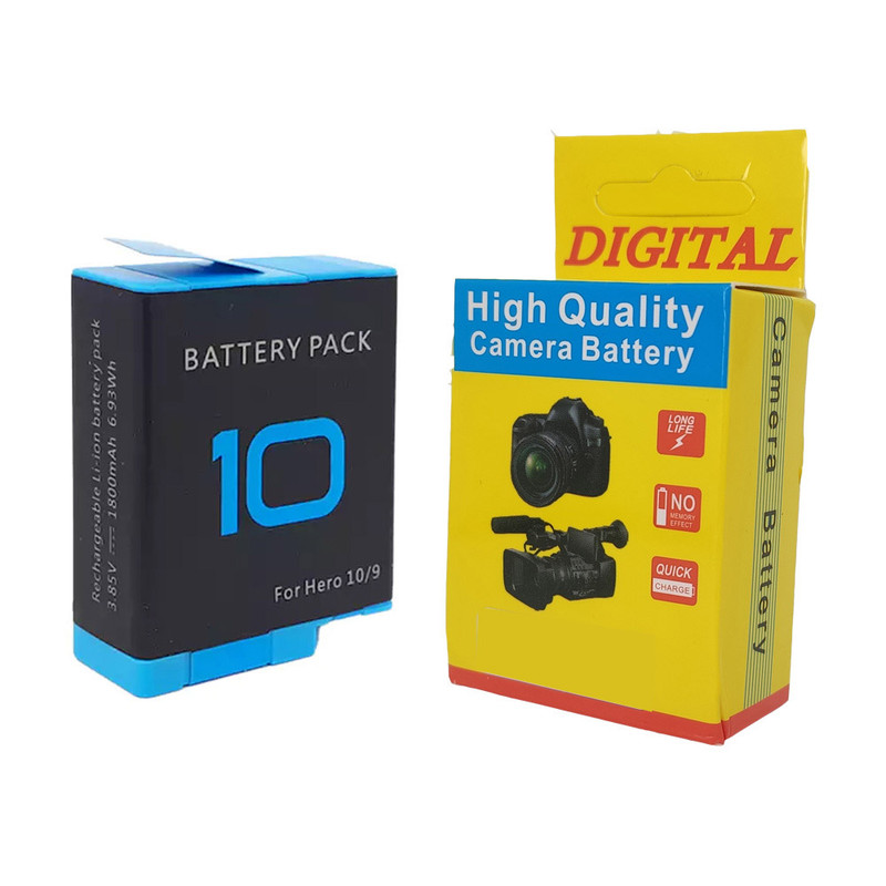 باتری لیتیومی قابل شارژ مدل AHDBT-901 مناسب برای دوربین ورزشی گوپرو Hero 10