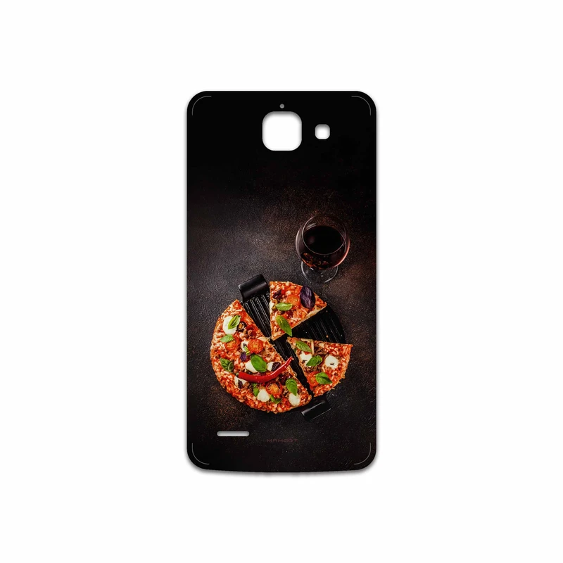 برچسب پوششی ماهوت مدل Pizza مناسب برای گوشی موبایل هوآوی Ascend G730