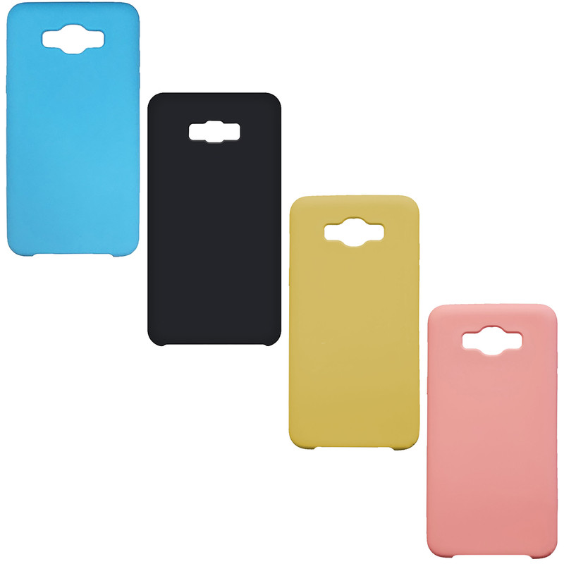 کاور مدل Silicone مناسب برای گوشی موبایل سامسونگ Galaxy J7 2017 بسته 4 عددی