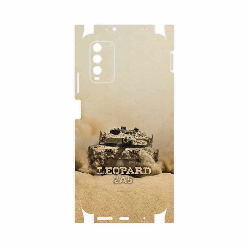 برچسب پوششی ماهوت مدل Leopard 2A5 tank-FullSkin مناسب برای گوشی موبایل شیائومی Redmi 9T