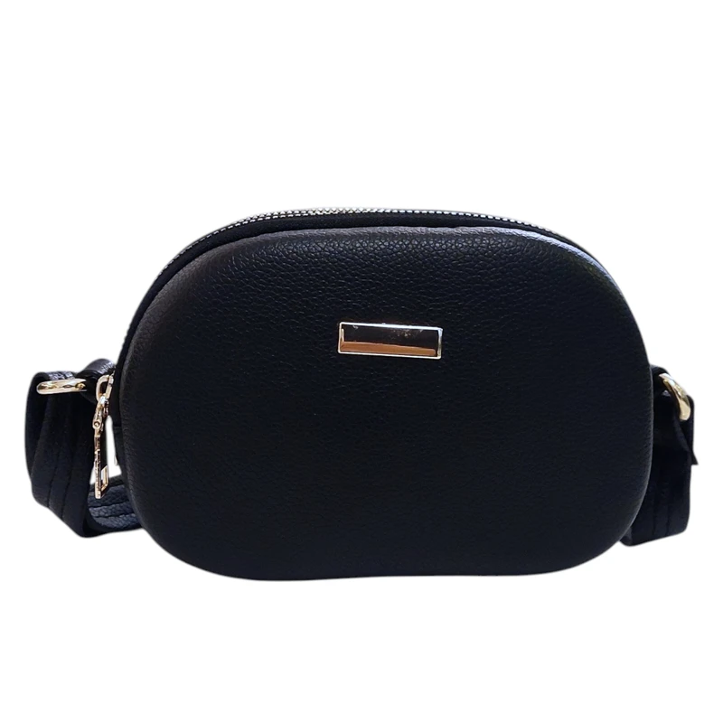 کیف دوشی زنانه مدل بیضی طرح SMALL