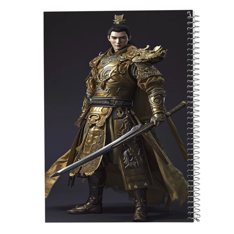 دفتر شطرنجی 50 برگ مدوپد مدل حیوانات جنگجو کد DF14860