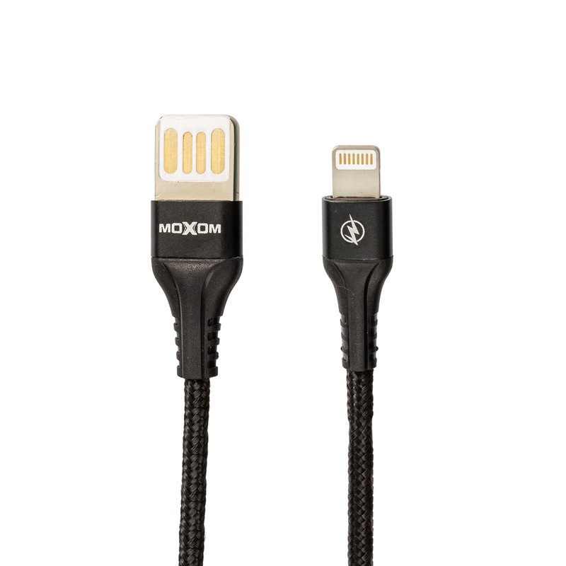 کابل تبدیل USB به لایتنینگ موکسوم مدل MX-CB16 طول 1 متر
