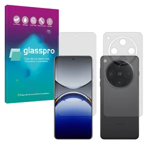 Glass Pro Resistant model matte screen protector suitable for Oppo Find X8 mobile phone along with the back protector