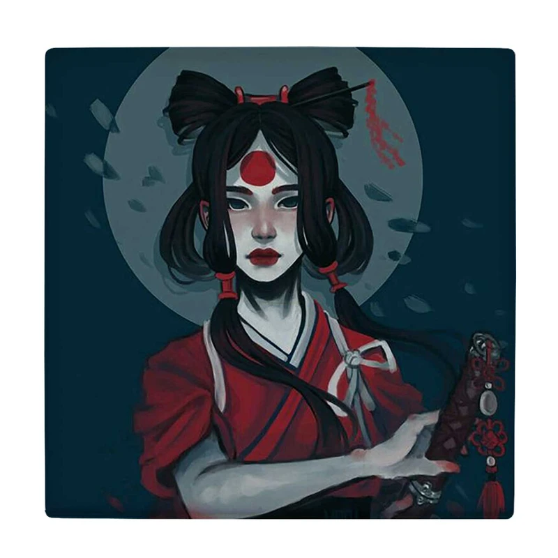  زیر لیوانی  طرح دختر ژاپنی کد    6289065_5875