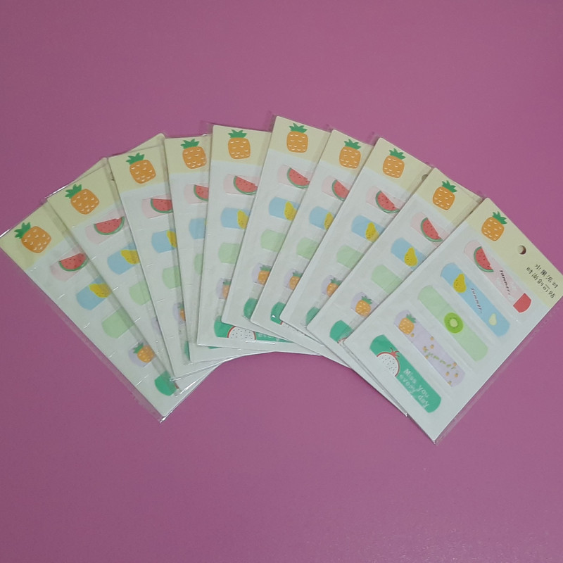 چسب زخم طرح میوه کد S-2 بسته 5 عددی چسب زخم طرح میوه کد S-2 بسته 5 عددی