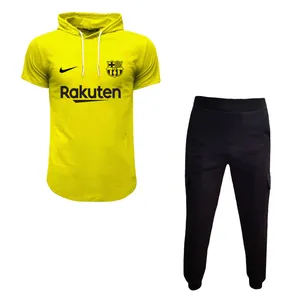 ست تی شرت و شلوار مردانه مدل بارسلونا کد 4290