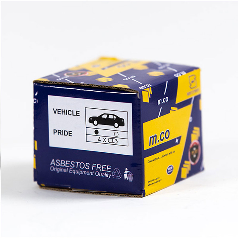 لنت ترمز جلو خودرو امکو مدل T2 مناسب برای پراید