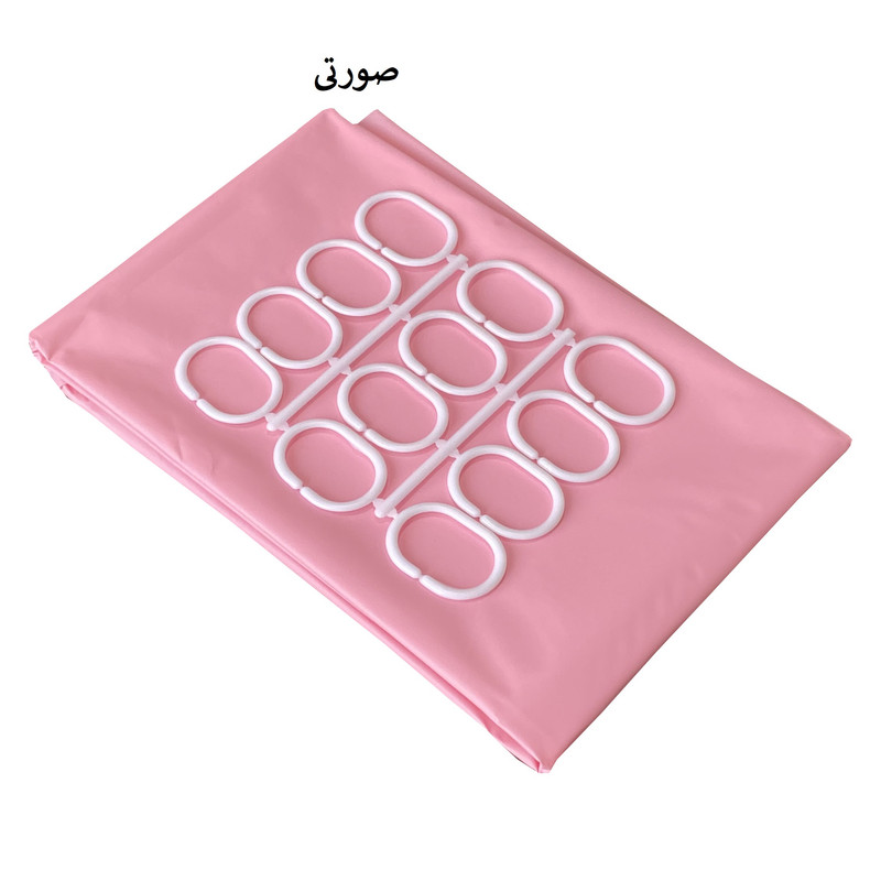 پرده حمام کد PH315 سایز 180x180 سانتی متر