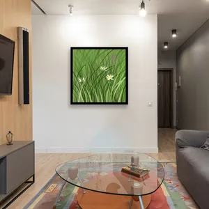 تابلو مدل نقاشی سه گل