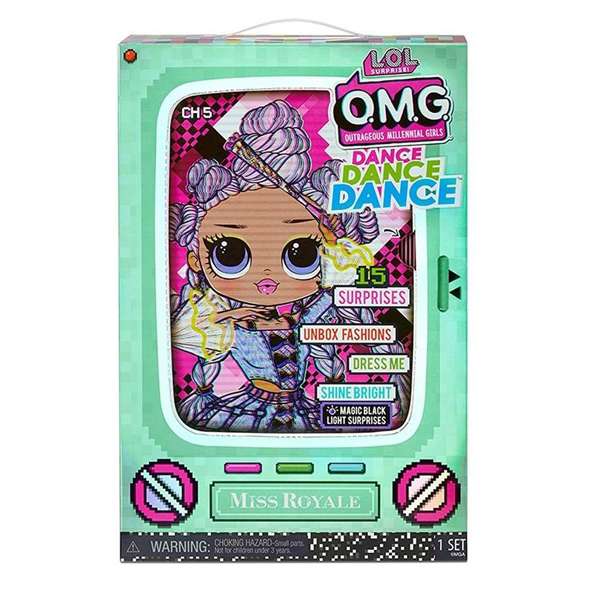 نکته خرید - قیمت روز عروسک ال او ال سورپرایز سری OMG Dance Dance Dance مدل Miss Royalle ارتفاع 25 سانتی متر خرید