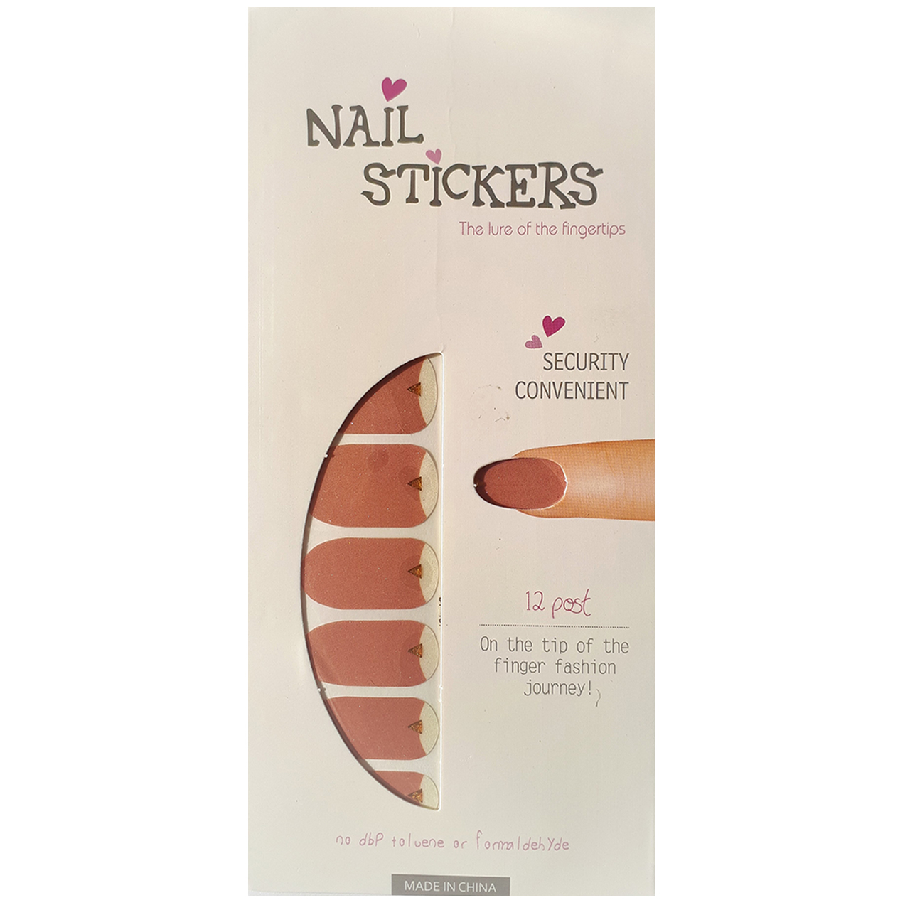 استیکر طراحی ناخن مدل Na025 