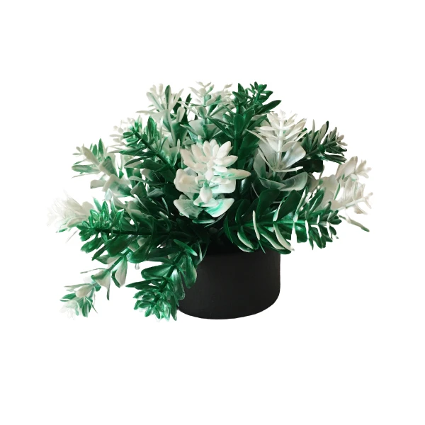 گلدان به همراه گل مصنوعی مدل میخک کد 495