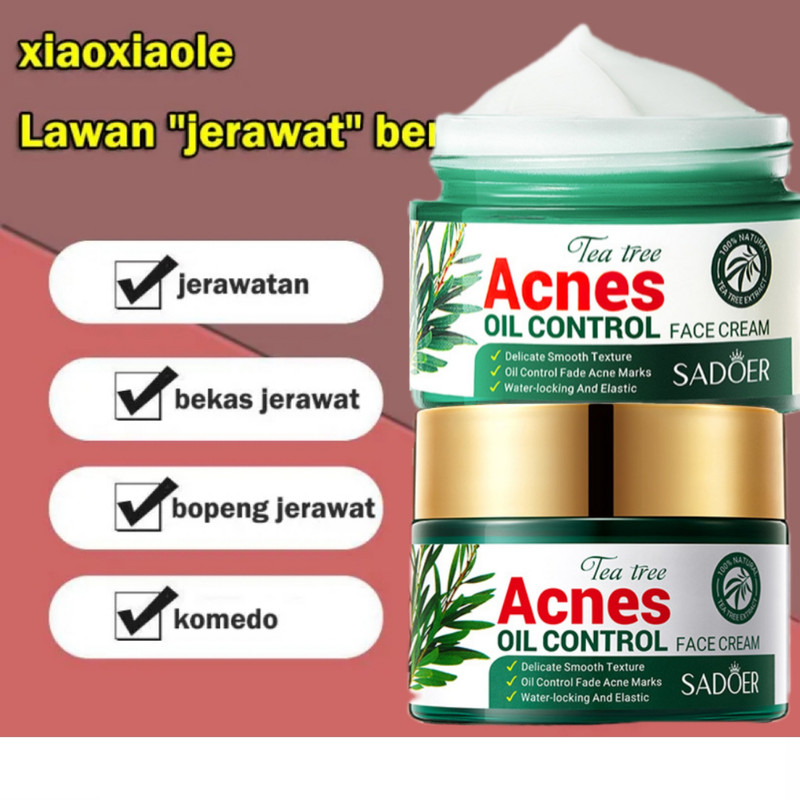 کرم ضد جوش سادور مدل چای سبز وزن 50 گرم