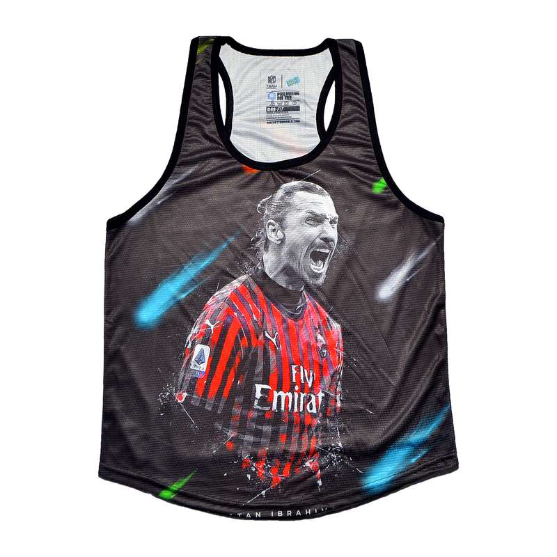 تاپ ورزشی مردانه طرح زلاتان مدل T0030