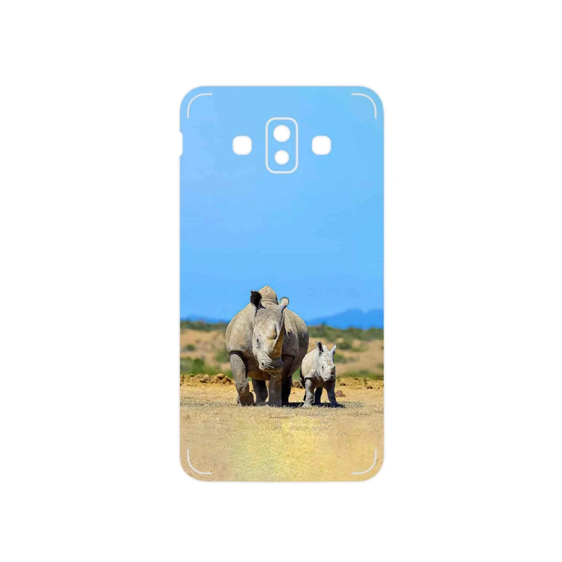 برچسب پوششی ماهوت مدل Rhino مناسب برای گوشی موبایل سامسونگ Galaxy J7 Duo