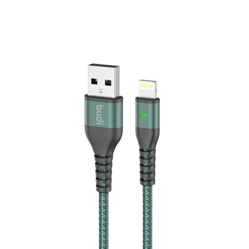 کابل تبدیل USB به لایتنینگ بودی مدل Bright LED طول 1 متر 