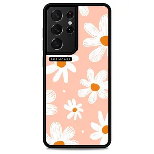 AKAM AMC-WSGS21U-FLOWERS-37 Cover For Samsung Galaxy S21 Ultra