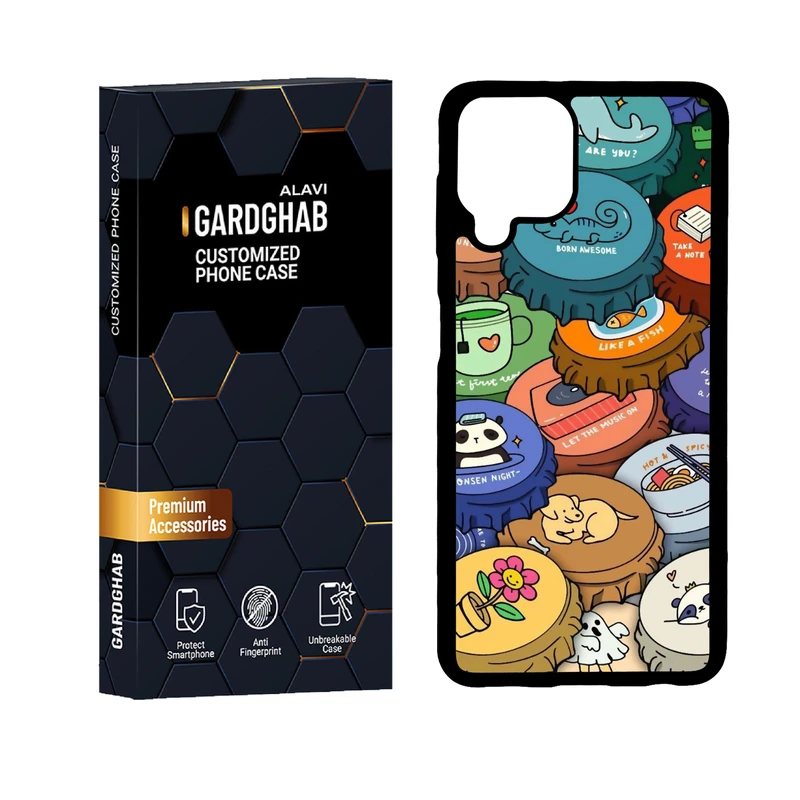 کاور گارد قاب علوی مدل کارتونی و انیمه مناسب برای گوشی موبایل سامسونگ Galaxy A22 4G