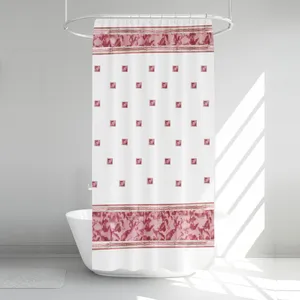  پرده حمام آرمیتا کد W018 سایز 180 × 200 سانتی‌ متر