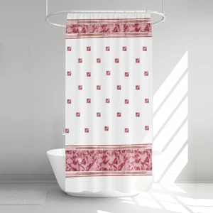 پرده حمام آرمیتا کد W018 سایز 180 × 200 سانتی‌ متر