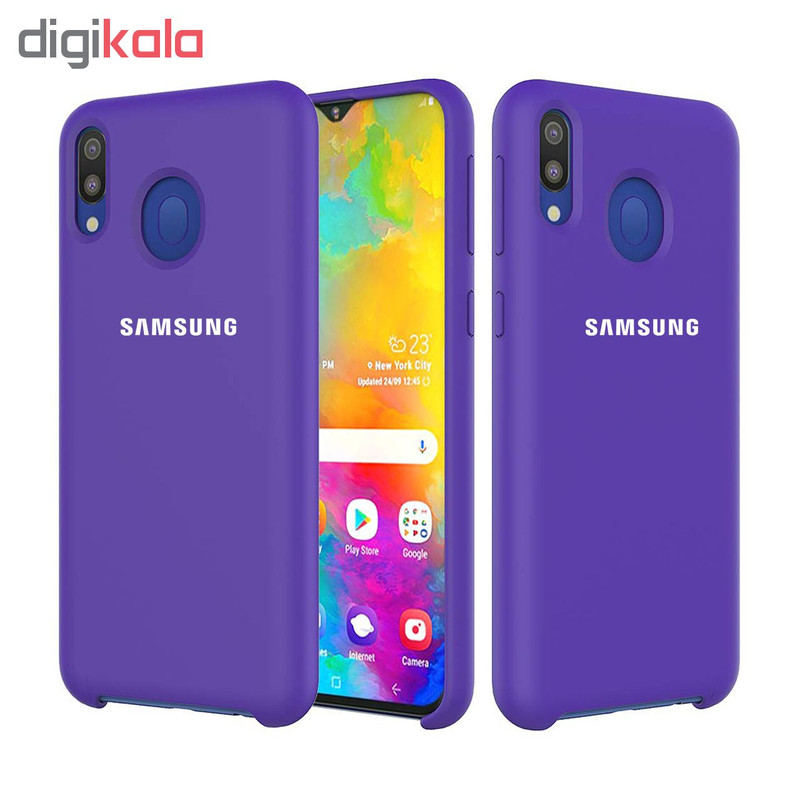 کاور سیلیکونی مدل Silky soft-touch مناسب برای گوشی موبایل سامسونگ Galaxy M20