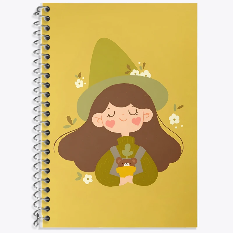 دفتر نت موسیقی 50 برگ خندالو طرح دخترانه کد F8375