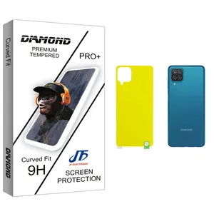 JF Diamond glass Back Protector For Samsung سامسونگ Galaxy A12