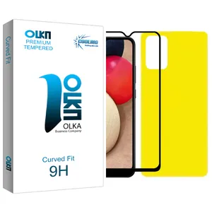 Cooling Olka glass Back Protector For Samsung Galaxy A02s