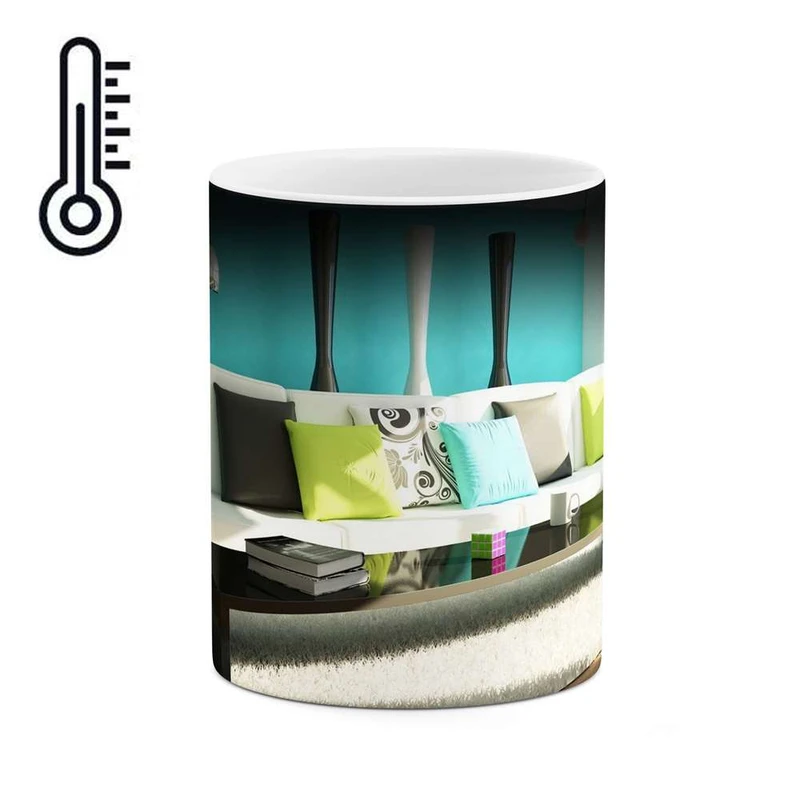 ماگ حرارتی کاکتی مدل دکوراسیون کد mgh10856