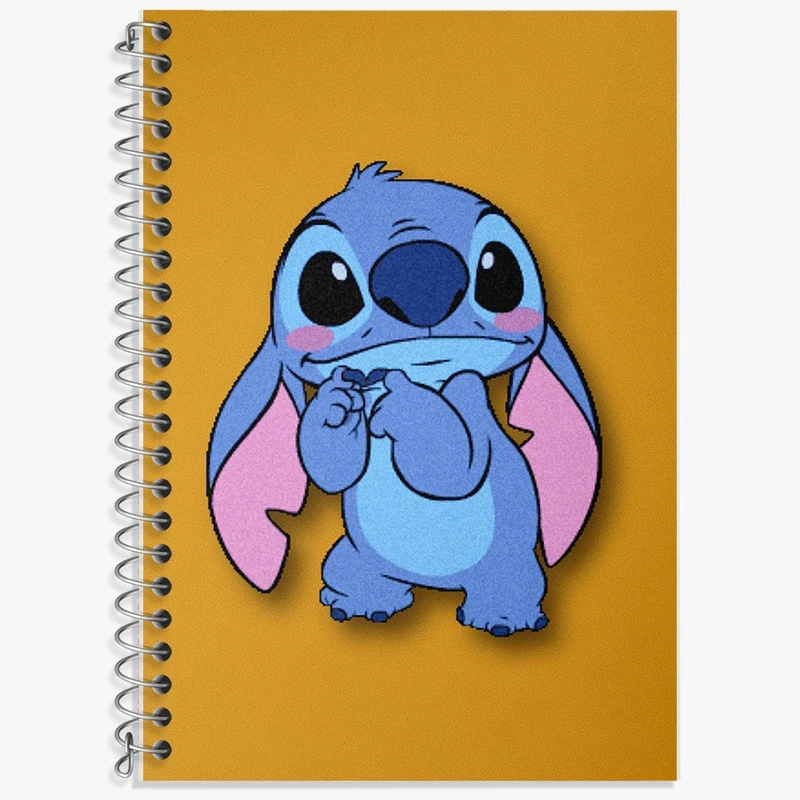 دفتر لغت 50 برگ خندالو طرح استیچ کد F899