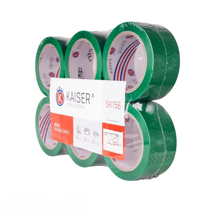 چسب پهن کایزر مدل SK156 عرض 5 سانتی متر بسته 6 عددی