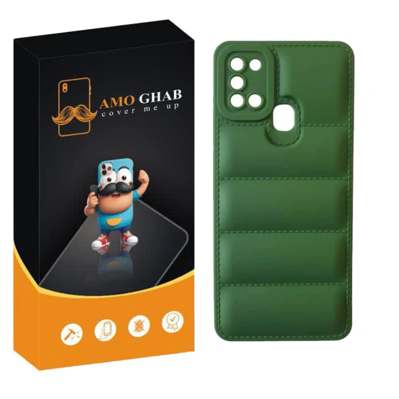 کاور عمو قاب مدل پافری مناسب برای گوشی موبایل سامسونگ Galaxy A21s