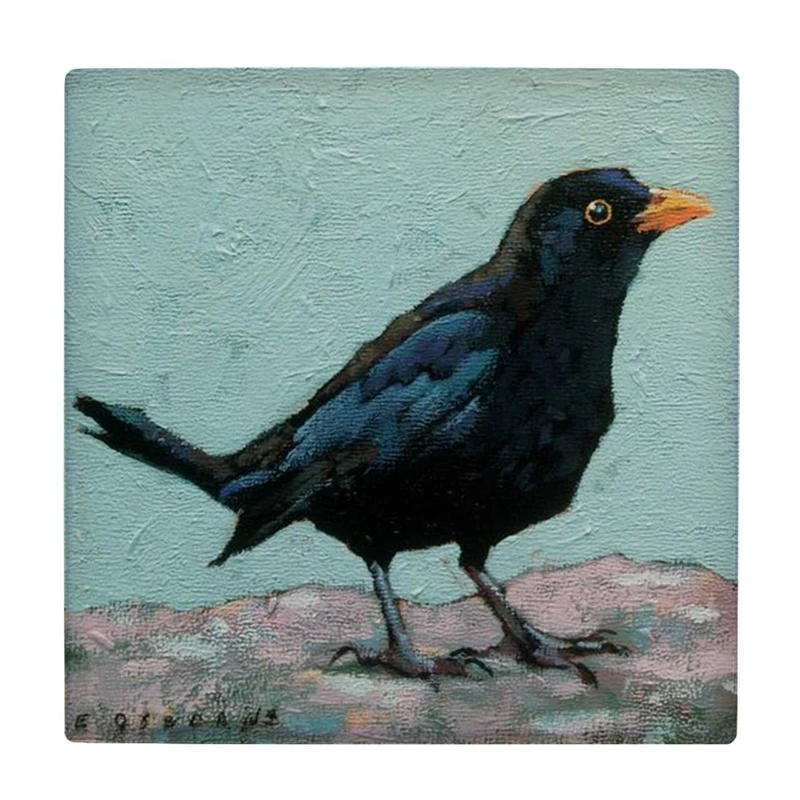  زیر لیوانی طرح نقاشی کلاغ کد    3530037_1365