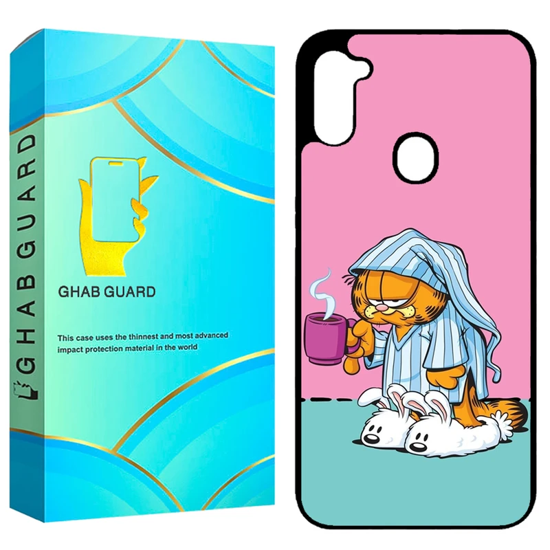 کاور قاب گارد طرح گارفیلد مدل GCHPA11 مناسب برای گوشی موبایل سامسونگ Galaxy A11 / M11