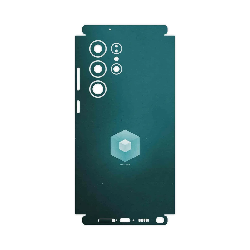 برچسب پوششی ماهوت مدل Minimal Cube icon-FullSkin مناسب برای گوشی موبایل سامسونگ Galaxy S23 Ultra