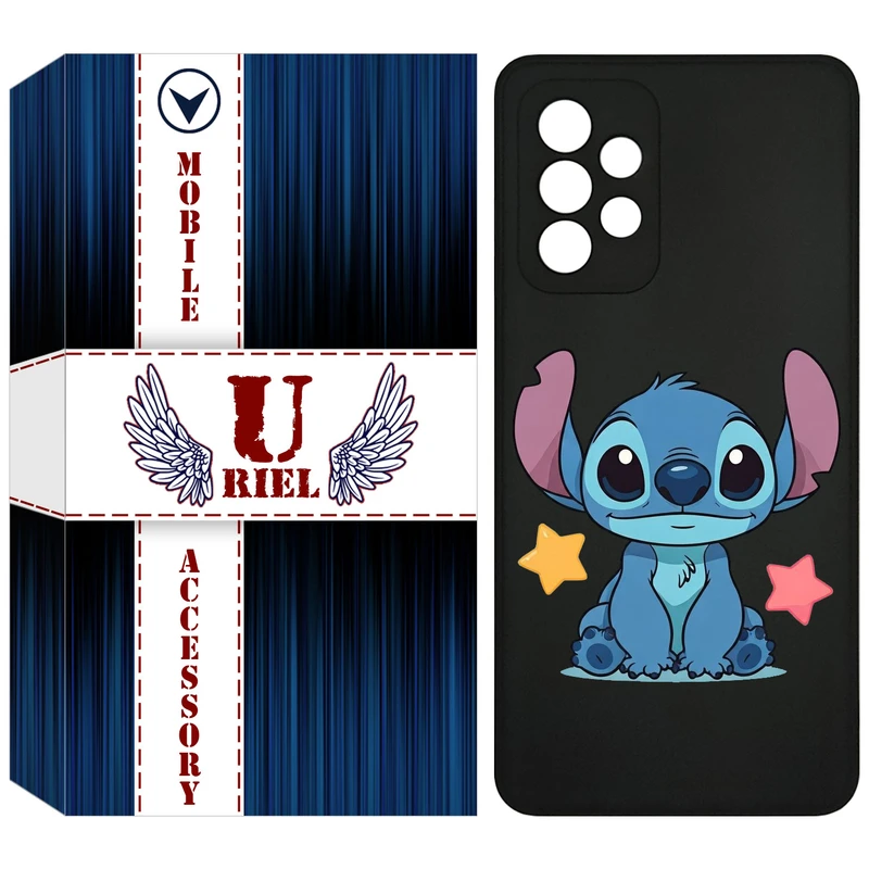 کاور یوریل قاب مدل KSH کد 70 طرح استیچ مناسب برای گوشی موبایل سامسونگ Galaxy A72