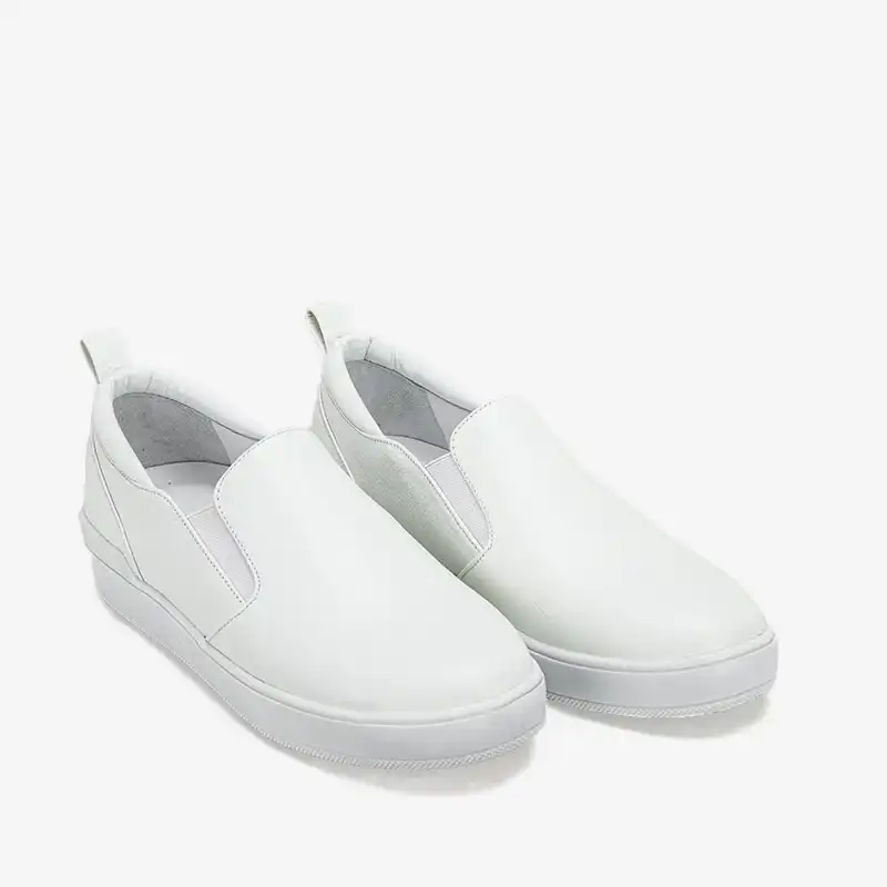 کفش روزمره زنانه چرم مشهد مدل j2658