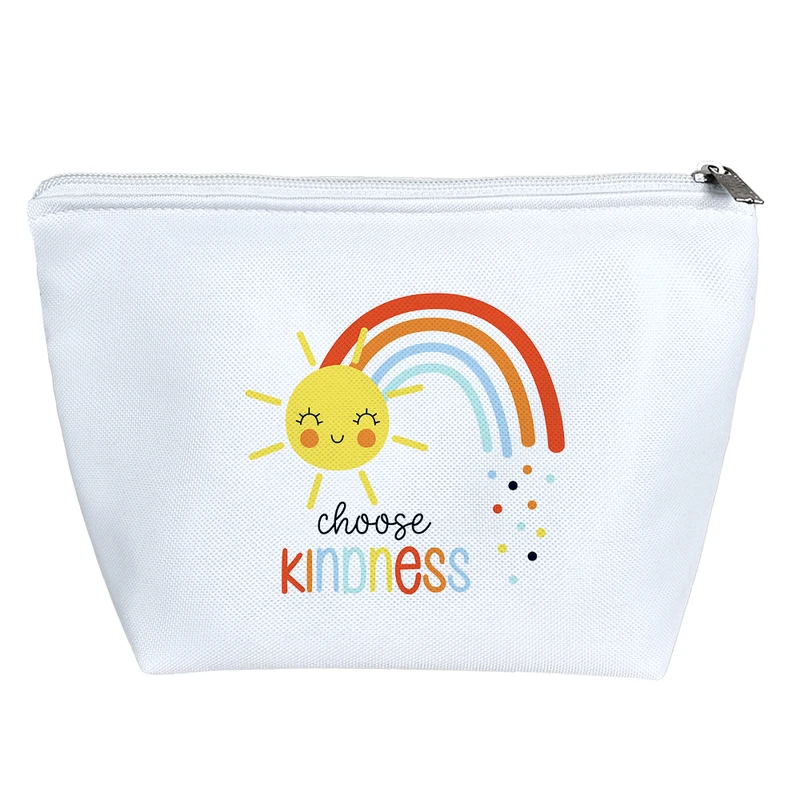 کیف لوازم آرایش دخترانه خندالو مدل مهربان باش کد 1797