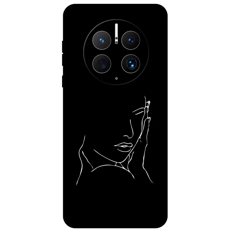 کاور مگافون طرح دخترانه مدل 8153 مناسب برای گوشی موبایل هوآوی Mate 50 Pro