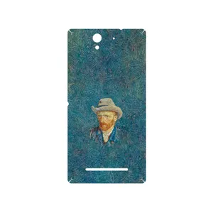 MAHOOT Self portrait with a gray felt hat Cover Sticker for Sony Xperia C3 Dual