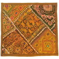 رومیزی سوزن دوزی مدل عسلی کد ZAR50